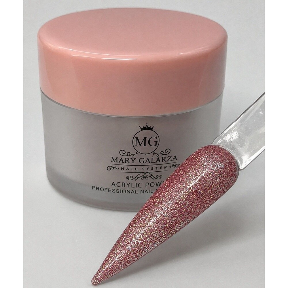 Mary Galarza Nail System Acrylic Powder Glitter Color Powder D9